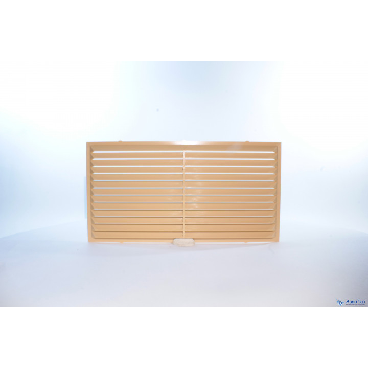 Решетка с москитной сеткой 1313с бежевая Решетка с москитной сеткой 1313с бежевая